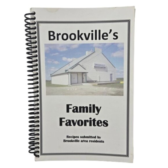 2010 Cookbook Brookville Family Favorites Brookville Community League Alberta - Picture 16 of 16